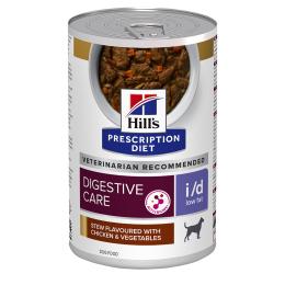 Hill's Prescription Diet i/d Low Fat Digestive Care, gulasz - 48 x 354 g