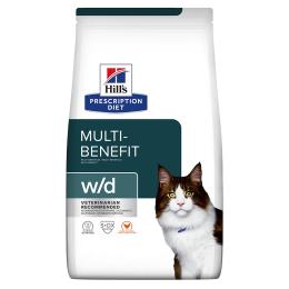 Hill´s Prescription Diet Feline w/d Multi-Benefit, kurczak - 3 kg