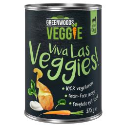 Greenwoods Veggie, jogurt z ziemniakami, marchewką i szpinakiem - 6 x 375 g