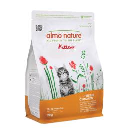 Almo Nature Functional Kitten kurczak z ryżem - 2 kg