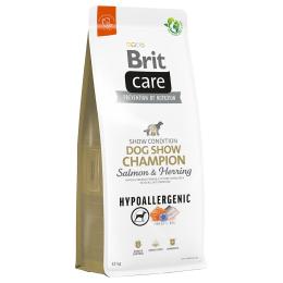 Dwupak Brit Care Hypoallergenic - Show Champion, łosoś i śledź, 2 x 12 kg