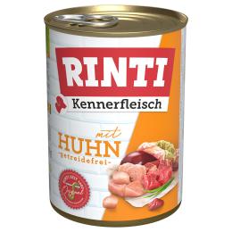 Megapakiet RINTI Kennerfleisch, 24 x 400 g - Kurczak