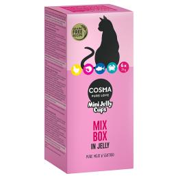 Cosma Mini Jelly Cups, 6 x 25 g  - Pakiet mieszany