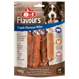 pałeczki do żucia 8w1 Triple Flavour Ribs - 6 szt