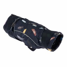 Nomad Tales Bloom płaszcz dla psa Midnight - Dł. grzbietu: ok. 60 cm