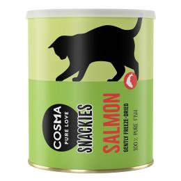 Cosma Snackies Maxi Tube, przysmak liofilizowany - Łosoś (120 g)