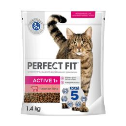 Perfect Fit Active 1+, z wołowiną - 5 x 1,4 kg