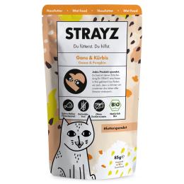 STRAYZ BIO w saszetkach, 6 x 85 g - Biogęś z biodynią