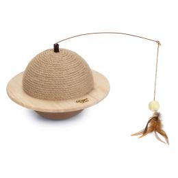 Designed by Lotte Piłka do drapania dla kotów Wiggly - Ø 29,5 cm