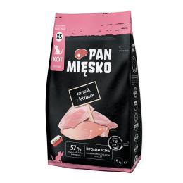 Pan Mięsko, Kitten, kurczak z królikiem, X-Small - 5 kg