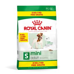 Royal Canin Mini Adult - 8 kg + 1 kg gratis!