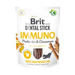 Brit Dental Stick Immuno, z probiotykami i cynamonem - 251 g (7 szt.)