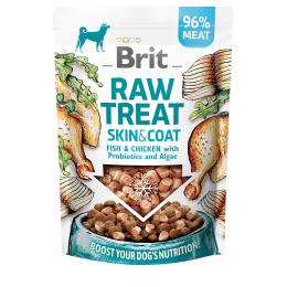 Brit Raw Treat Skin & Coat Freeze-dried Treat and Topper - 40 g