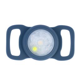 Nomad Tales Bloom światełko do obroży i szelek - Niebieski