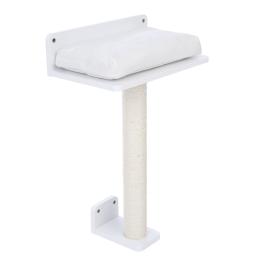 Modern Living San Francisco drapak do montażu na ścianie - Słupek do drapania, biały