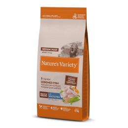 Nature's Variety Healthy Grains Medium/Maxi Adult, biała ryba - 12 kg