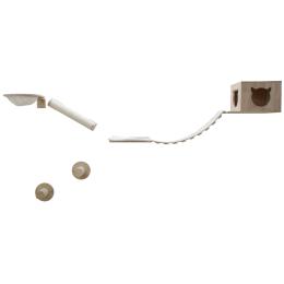 Kerbl Pet ścianka wspinaczkowa Andes dla kotów - Zestaw 7 części