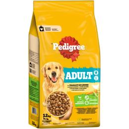 Pedigree Adult, z drobiem i warzywami - 12 kg