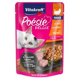Vitakraft Poésie Délice, 23 x 85 g - Indyk