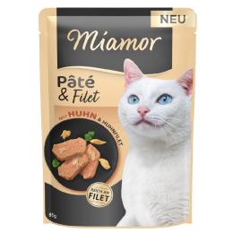 Korzystny pakiet Miamor Pâté & Filet, 30 x 85 g - Kurczak