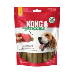 KONG Ziggies Enhanced - Rozmiar S: dla małych psów 3 - 9 kg (198 g)