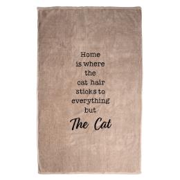 TIAKI ręcznik kąpielowy "Home" dla kotów - Dł. x szer.: 140 x 90 cm