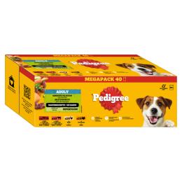 Pedigree saszetki 40 x 100 g - Wybór mieszany w sosie (4 smaki)