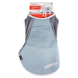 Flamingo płaszcz dla psa Frozen, niebieski/szary - Rozmiar XL: dł. grzbietu ok. 45 cm