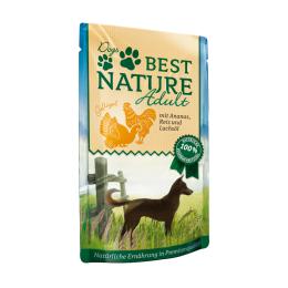 Best Nature Adult Dog, 12 x 150 g - Drób i ananas