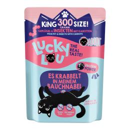 Lucky Lou Adult, 300 g - Drób i owady