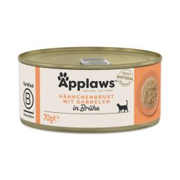 Applaws w bulionie, 6 x 70 g - Pierś z kurczaka z krewetkami