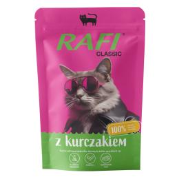 Korzystny pakiet Rafi Cat Classic, 20 x 100 g - Kurczak