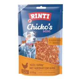 RINTI Chicko's Mini - Kostki sera i kurczak, 225 g