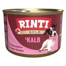 Megapakiet RINTI Gold, 24 x 185 g - Kawałki cielęciny