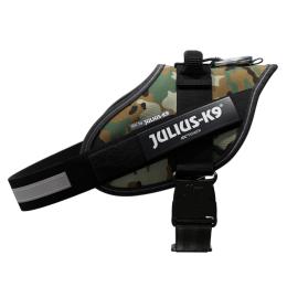 JULIUS-K9 IDC® Power Camouflage, szelki dla psa - Rozm. M: obw. klatki piersiowej 58 - 76 cm