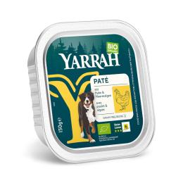 Yarrah Bio Paté, 12 x 150 g - Biokurczak z bioalgami morskimi