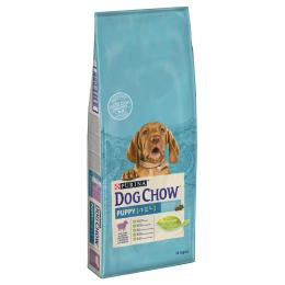 Dwupak PURINA Dog Chow, 2 x 14 kg - Puppy Lamb, jagnięcina