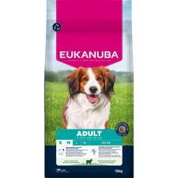 Eukanuba Premium Nutrition Adult Small & Medium Breed, jagnięcina i ryż - 12 kg