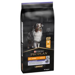 Dwupak PURINA PRO PLAN - Adult Performance Optipower, kurczak i ryż, 2 x 14 kg