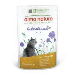 Almo Nature Functional Intestinal Help, 6 x 70 g - Z drobiem