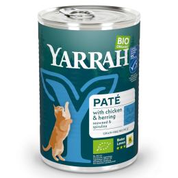 Yarrah Bio Pâté, 6 x 400 g  - Ryba