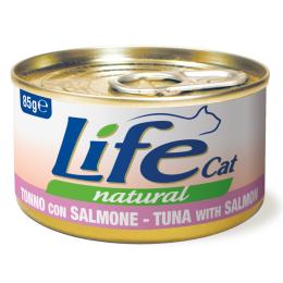 LifeCat Adult Tuńczyk i Łosoś - 6 x 85 g