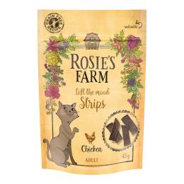 Rosie's Farm Snack "Strips", kurczak - 5 x 45 g