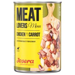 Josera Meatlovers Menu, 6 x 800 g - Kurczak i marchew (stara szata graficzna)