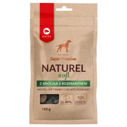 Potrójne zoopunkty! Maced, przysmaki dla psa, różne rodzaje - Super Premium Naturel Soft, kostki z królika z rozmarynem, 100 g
