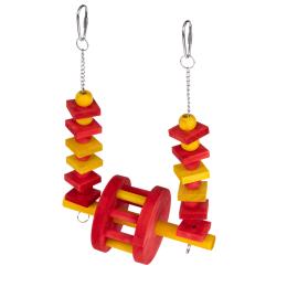 TIAKI huśtawka dla ptaków, diabelski młyn -  Dł. x szer. x wys.: 20 x 15 x 6,3 cm