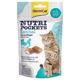 GimCat Nutri Pockets Dental, z drobiem - 60 g