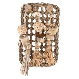 TIAKI ścianka do zabawy dla ptaków - Dł. x szer.: 28 x 18 cm