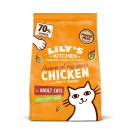 Lily's Kitchen Adult Cat, kurczak z warzywami - 2 x 800 g