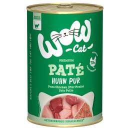 Korzystny pakiet WOW Cat Adult 12 x 400 g - Kurczak